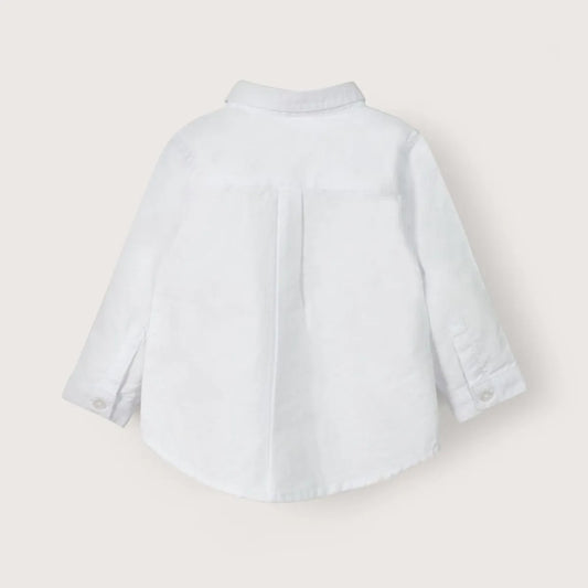 Camisa oxford Blanca de Niño