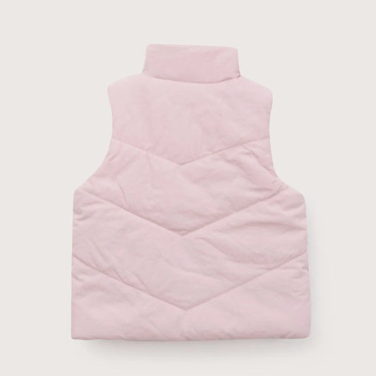 Parka Sin Mangas Infant Niña Rosado