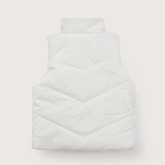 Parka sin Mangas Infant Niña Blanco