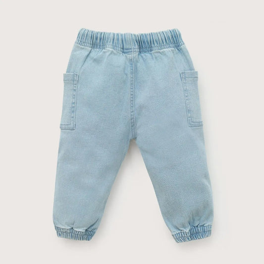 Jeans Cargo Niño Denim