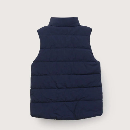Parka Sin Mangas Niño Azul Marino