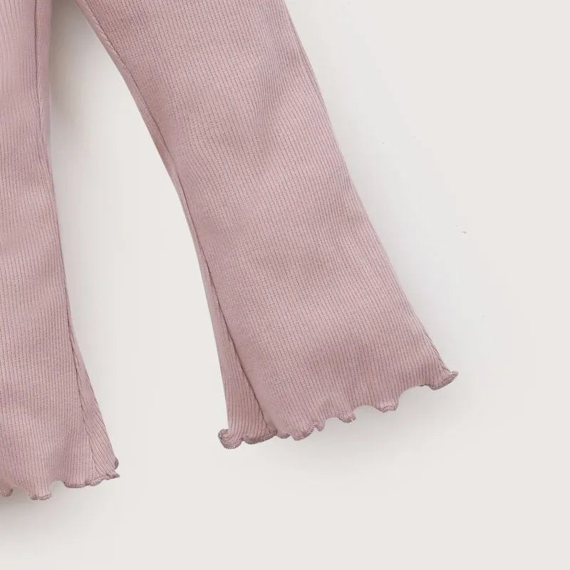 Calza Niña Flare Lila