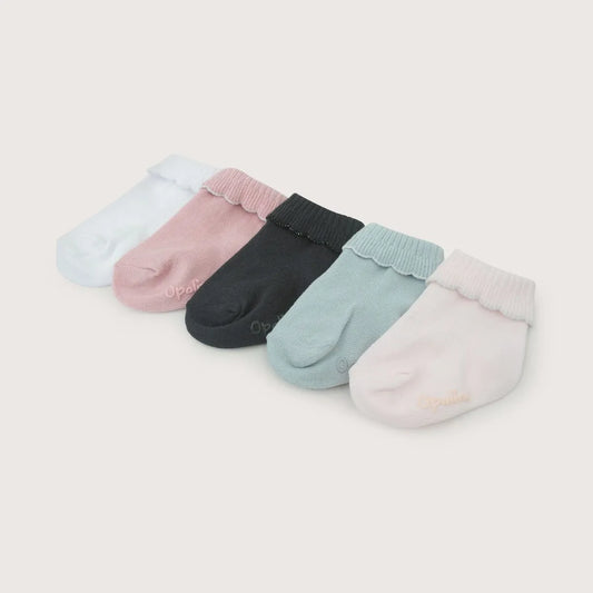 Pack De 5 Calcetines Rosado De Bebe