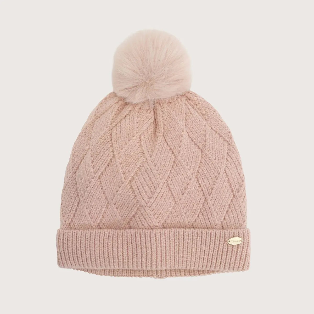Gorro Invierno Niña Con Pompon Rosado