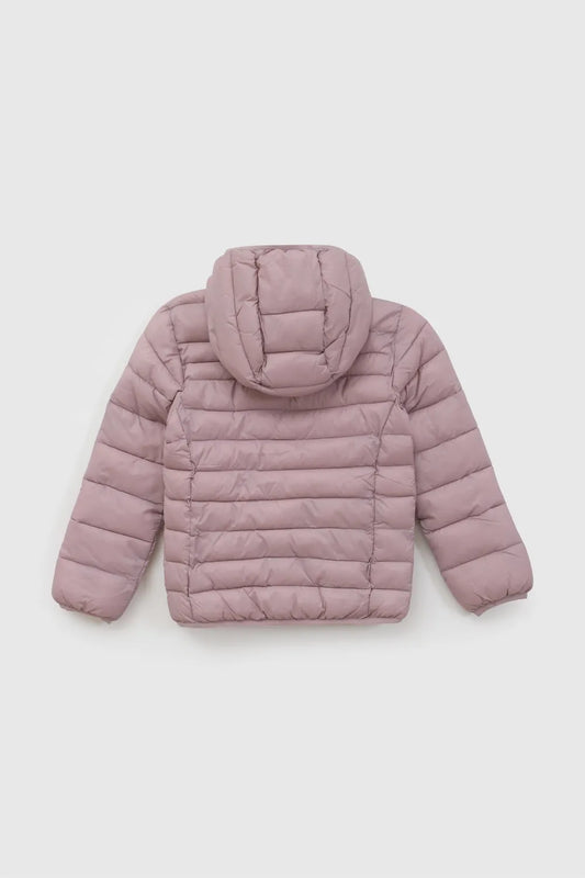 Parka niña morada