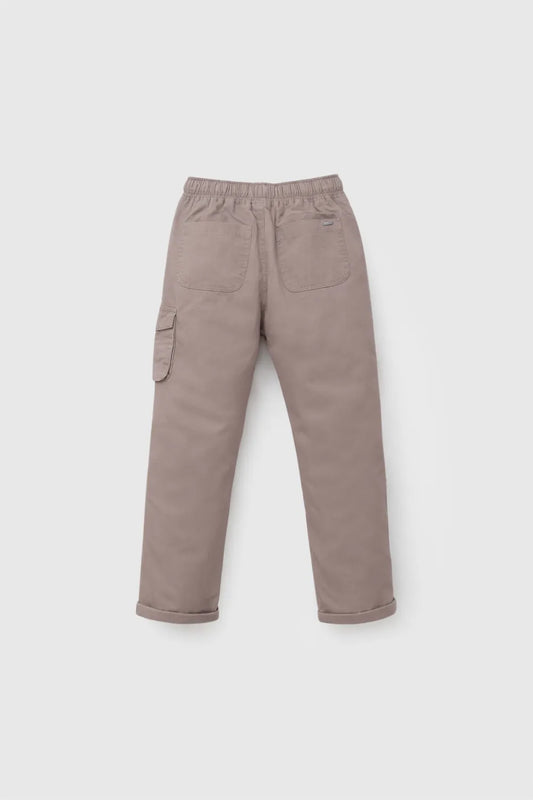 Pantalón Cargo Niño Café