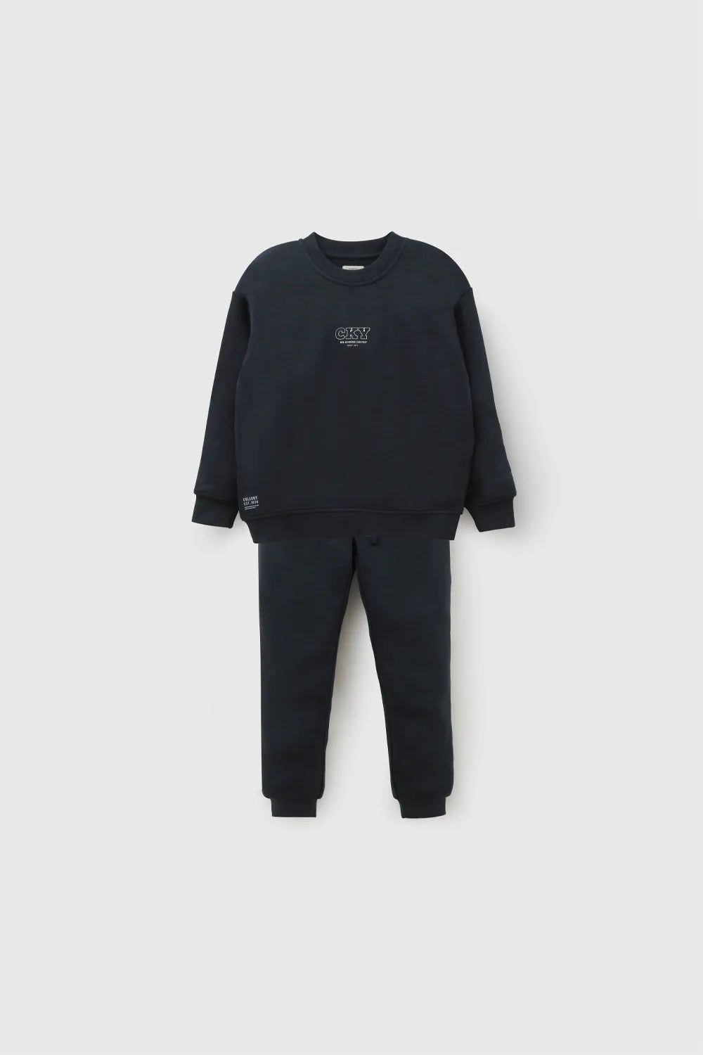 Polerón Estampado Niño Azul