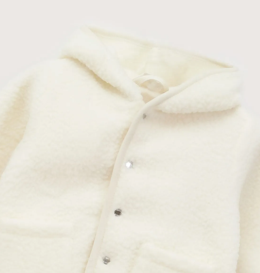 Chaqueta Bebe Unisex Blanco