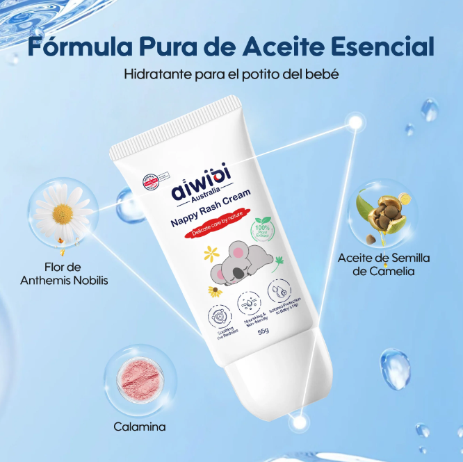 Crema para Irritaciones por Pañal Aiwibi 55 Gr