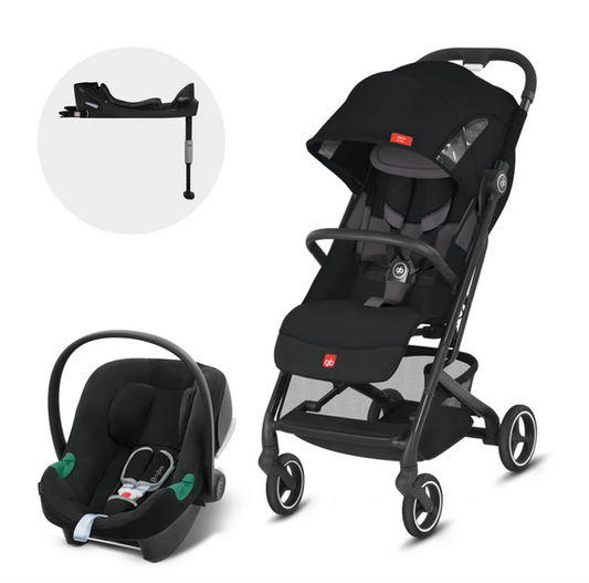 Travel System Qbit Plus All City + Aton B2 + Base