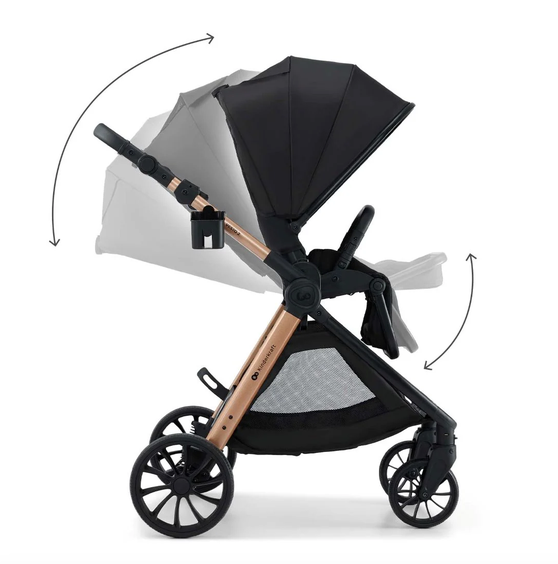 Coche de Paseo VESTO 2 Reversible con Accesorios | Hasta 22 kg