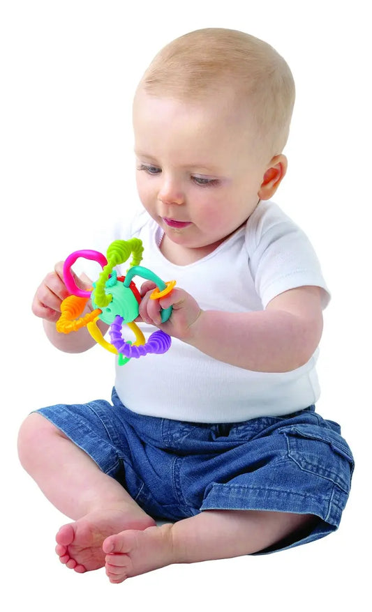 Sonajero Mordedor Bend & Twist Playgro Multicolor Twist