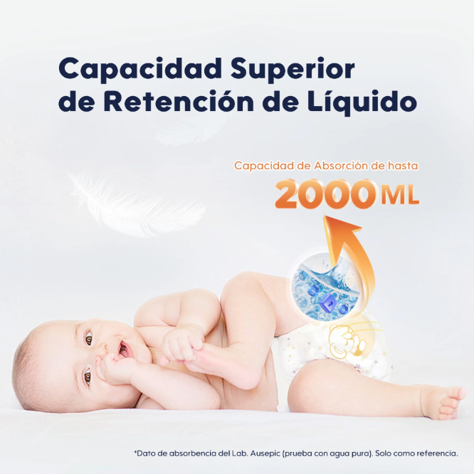 1 Paquete de Pañales para Bebés Máxima Comodidad - Dulce Noche