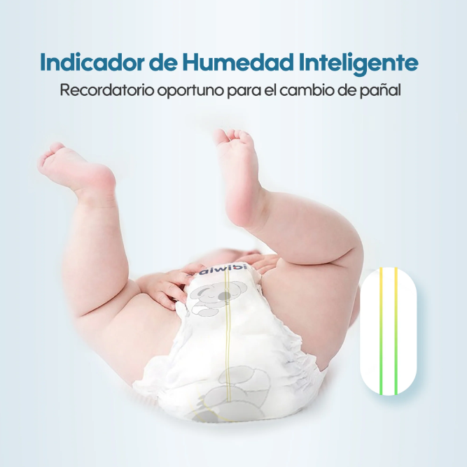 1 Paquete de Pañal para Bebés Premium - Recién Nacido - 22 unidades - 2 a 5 kg
