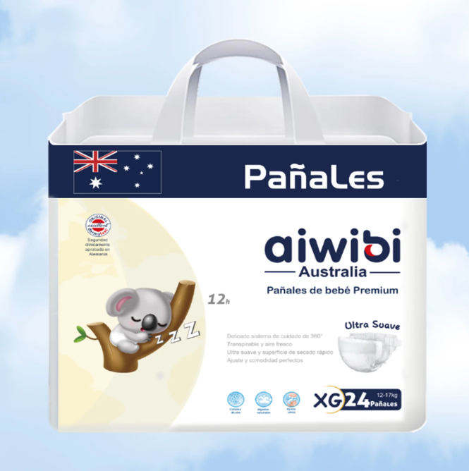 1 Paquete de Pañal para Bebés Premium Aiwibi