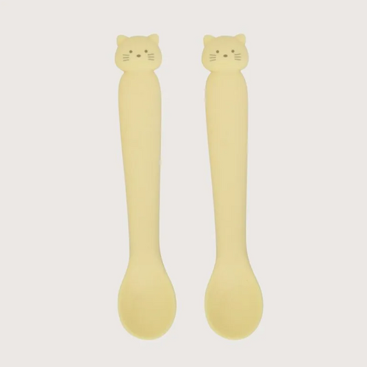 Set 2 Cucharas Gato Amarillo