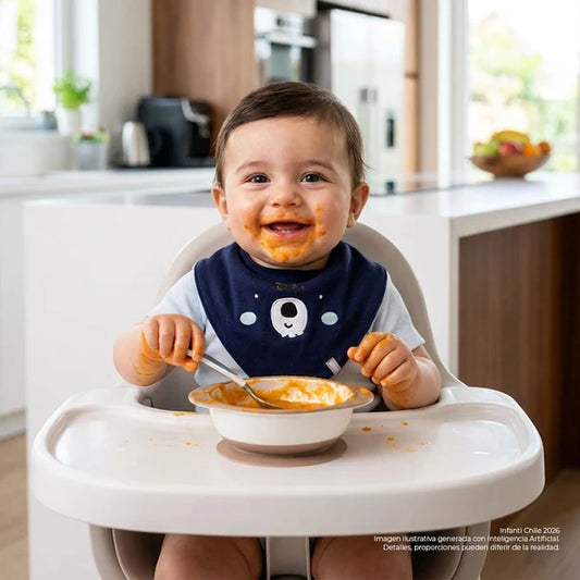 Bipack Baberos Impermeables Niño Azul Infanti