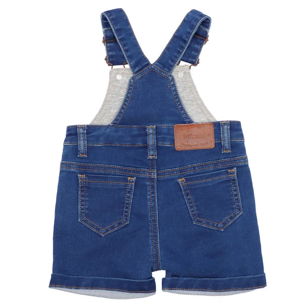 Jardinera Corta Denim Unisex Infanti
