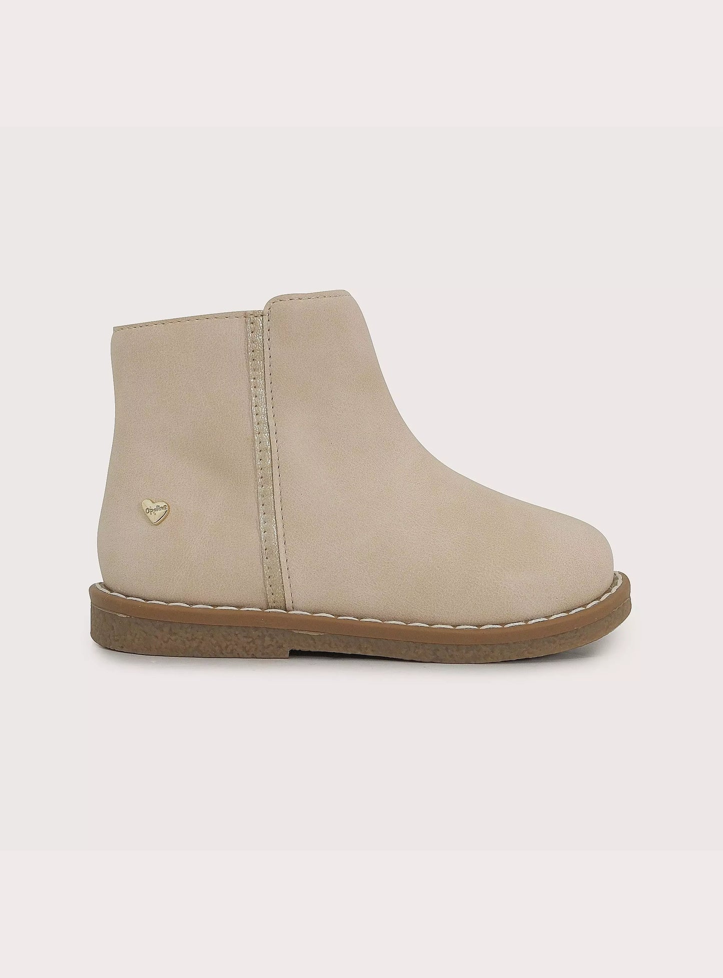 Botín Casual Beige Niña