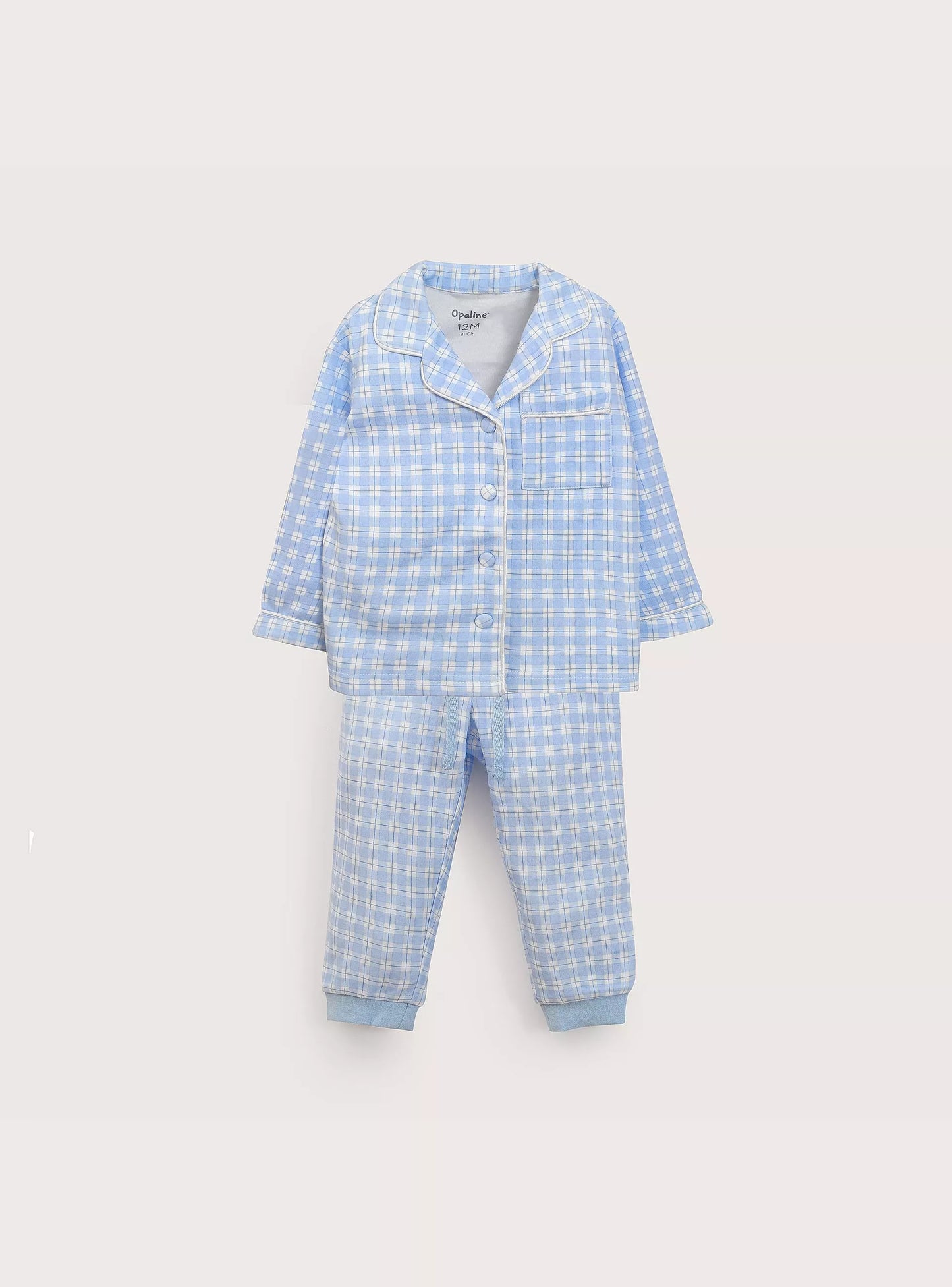 Pijama Conjunto Celeste de Niño