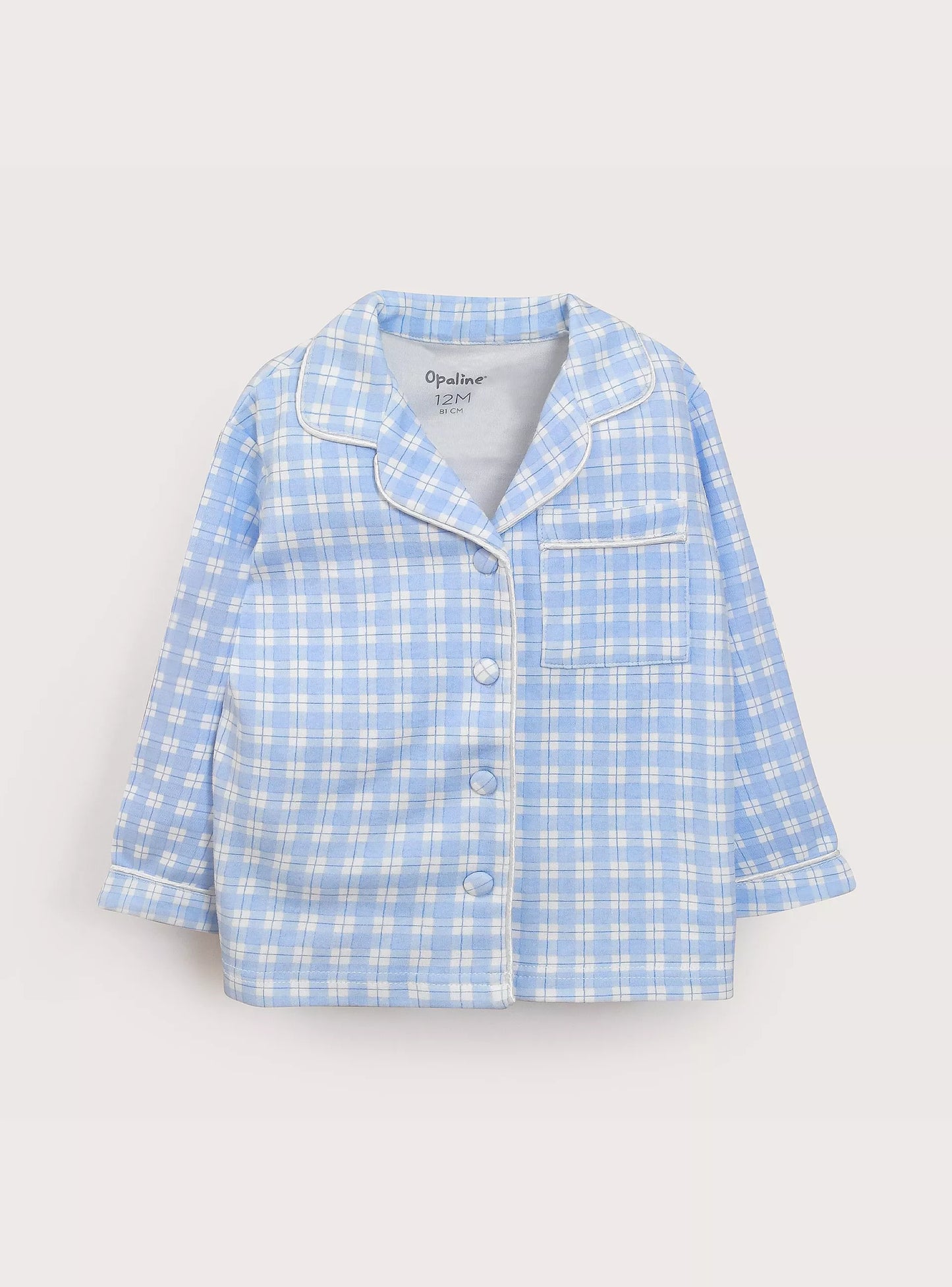 Pijama Conjunto Celeste de Niño