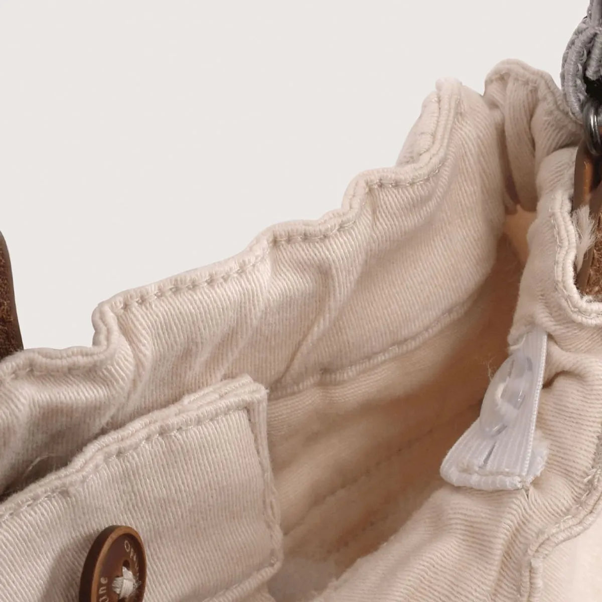 Pantalón con Suspensores Beige de Niño
