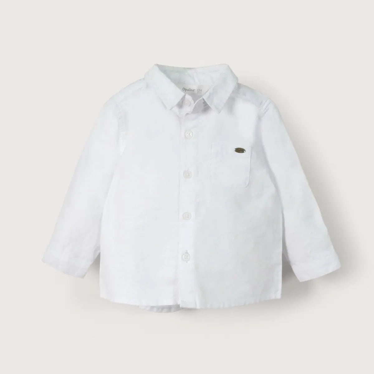 Camisa oxford Blanca de Niño