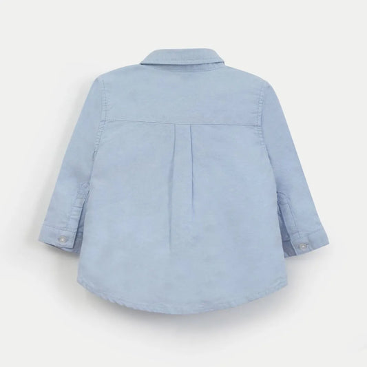 Camisa Oxford Celeste de Niño