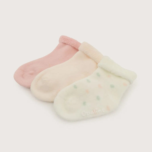 Pack De 3 Calcetines Rosado De Bebe