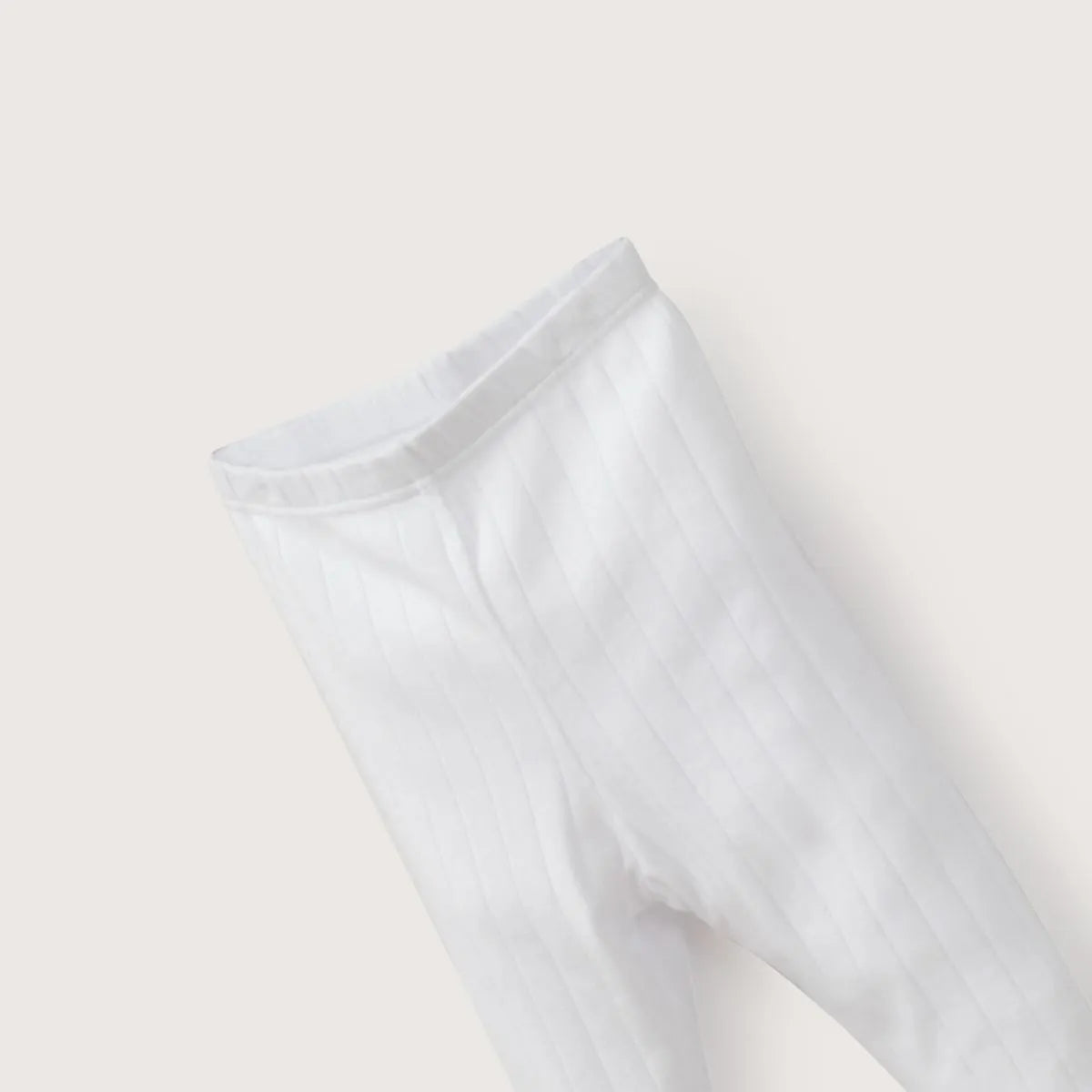 Pack De 2 Panty Ballerina Blanca Acanalada Unisex