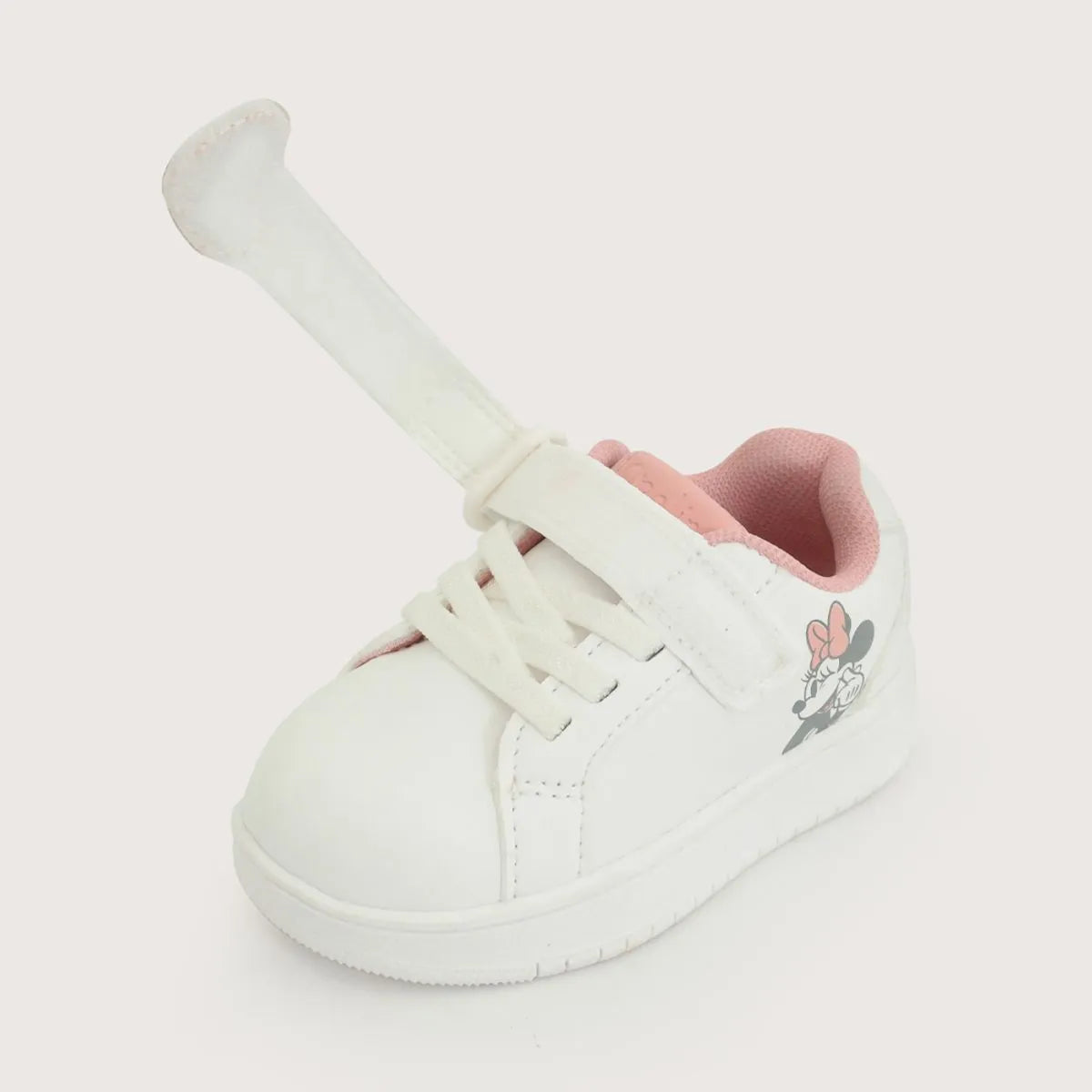 Zapatilla Urbana Disney Blanca Rosada Niña