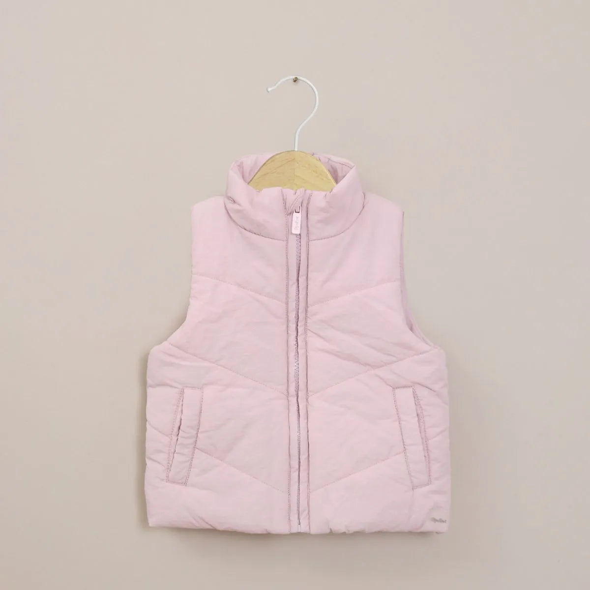 Parka Sin Mangas Infant Niña Rosado
