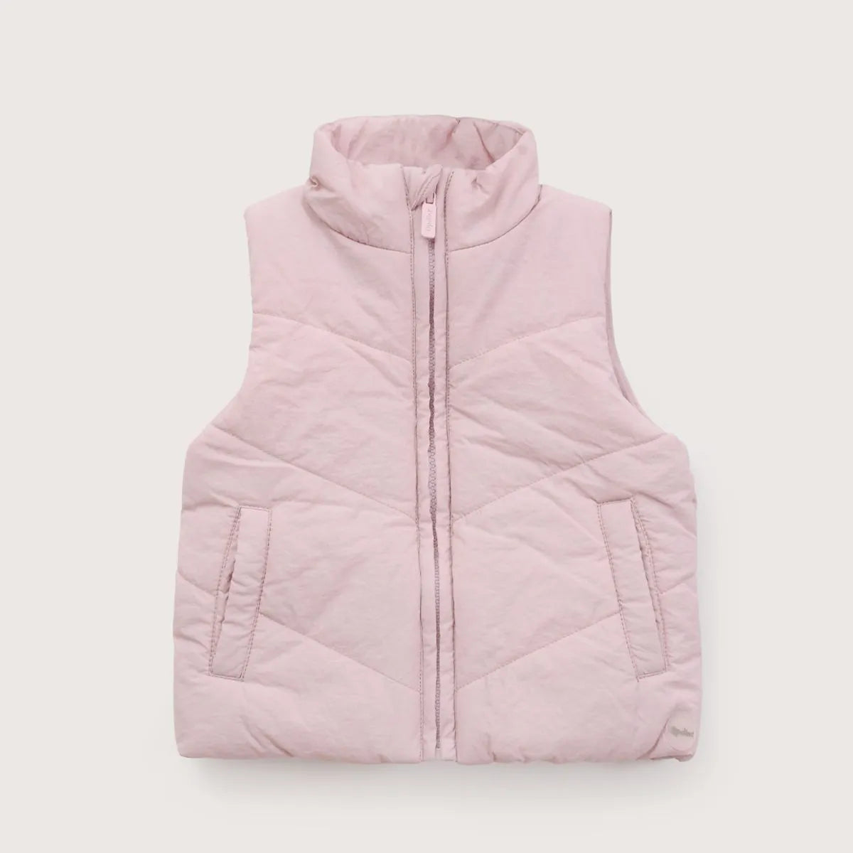 Parka Sin Mangas Infant Niña Rosado