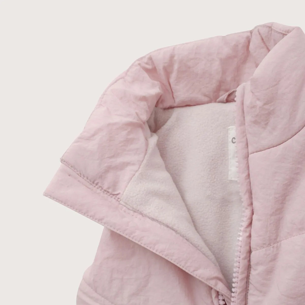 Parka Sin Mangas Infant Niña Rosado