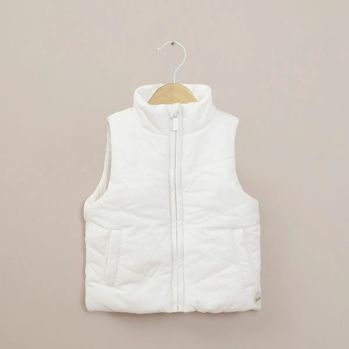 Parka sin Mangas Infant Niña Blanco