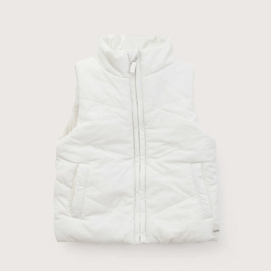 Parka sin Mangas Infant Niña Blanco
