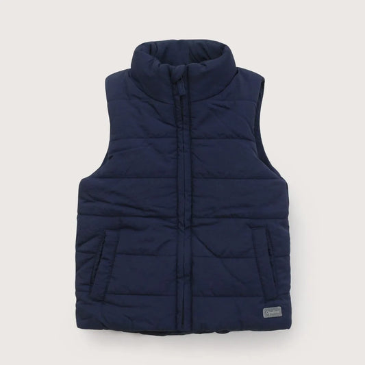 Parka Sin Mangas Niño Azul Marino