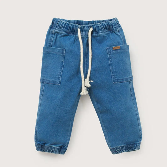 Jeans Cargo Infant Niño Azul