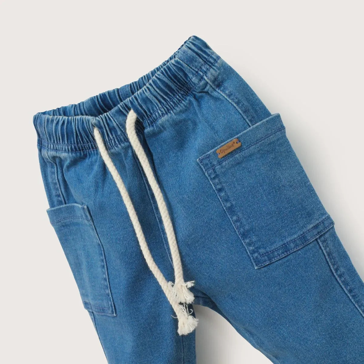 Jeans Cargo Infant Niño Azul