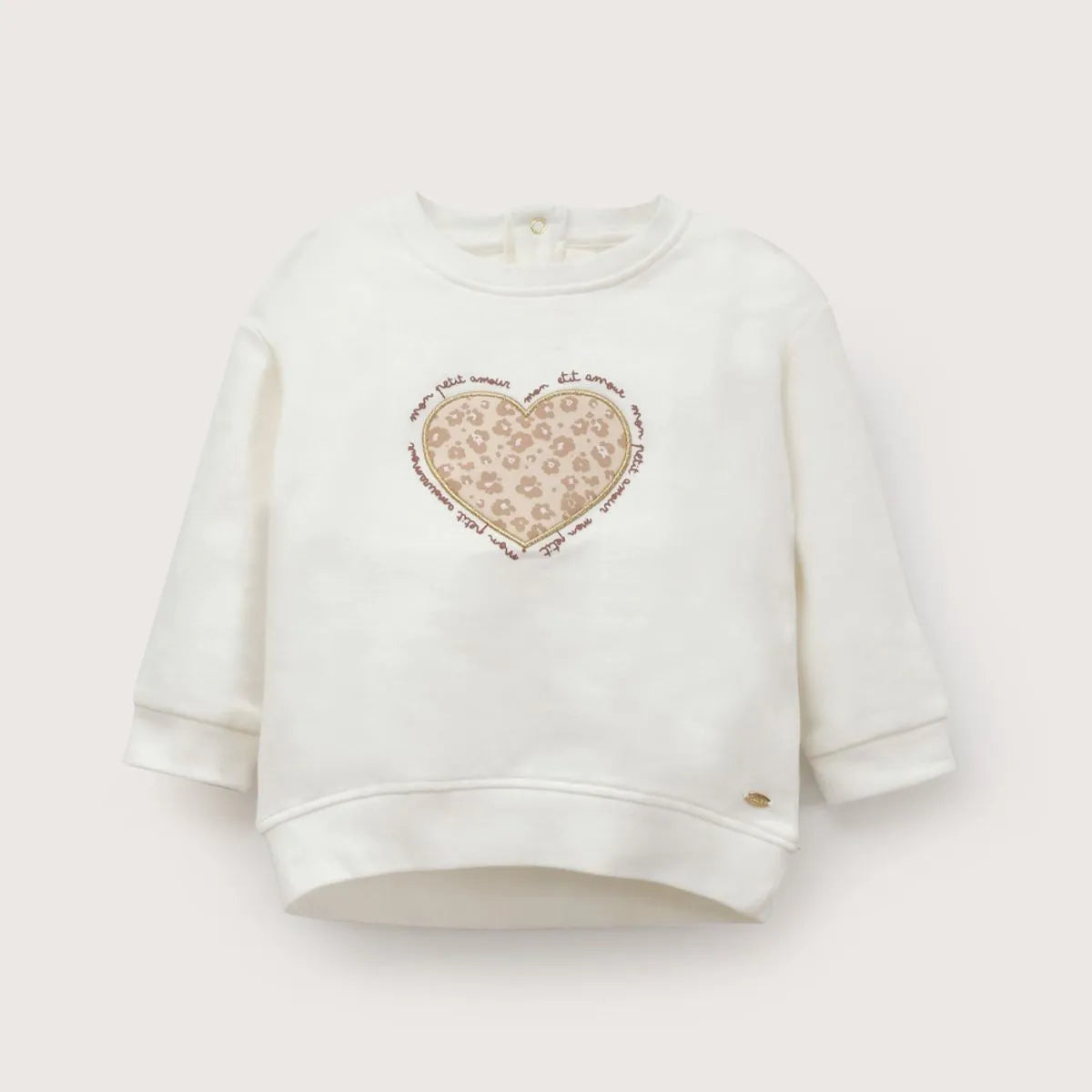 Polerón Infant Niña Blanco