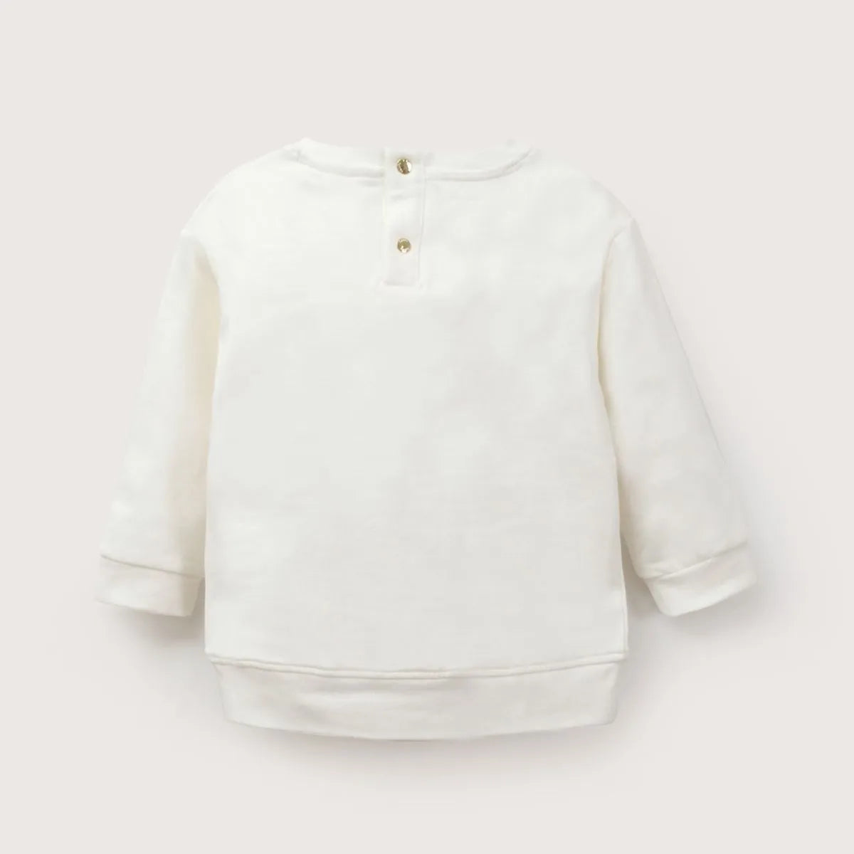 Polerón Infant Niña Blanco