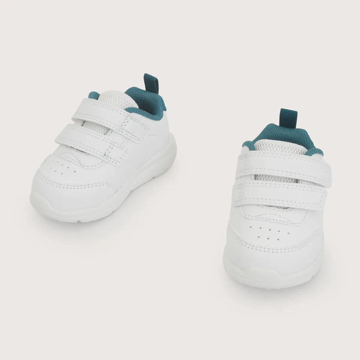 Zapatilla Primeros Pasos Sport Blanca con Verde