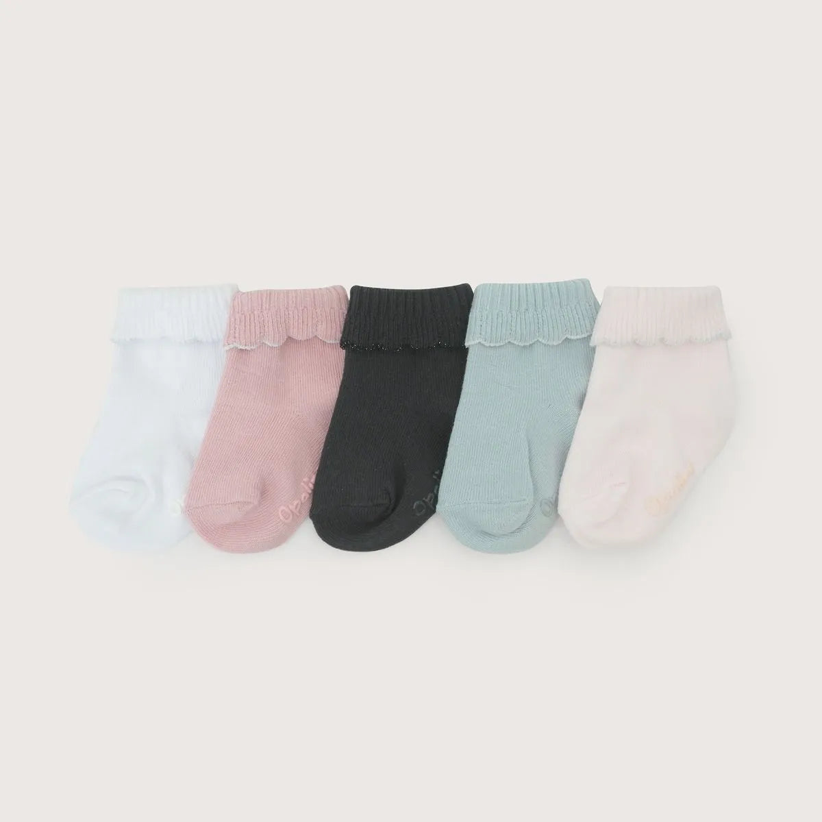 Pack De 5 Calcetines Rosado De Bebe