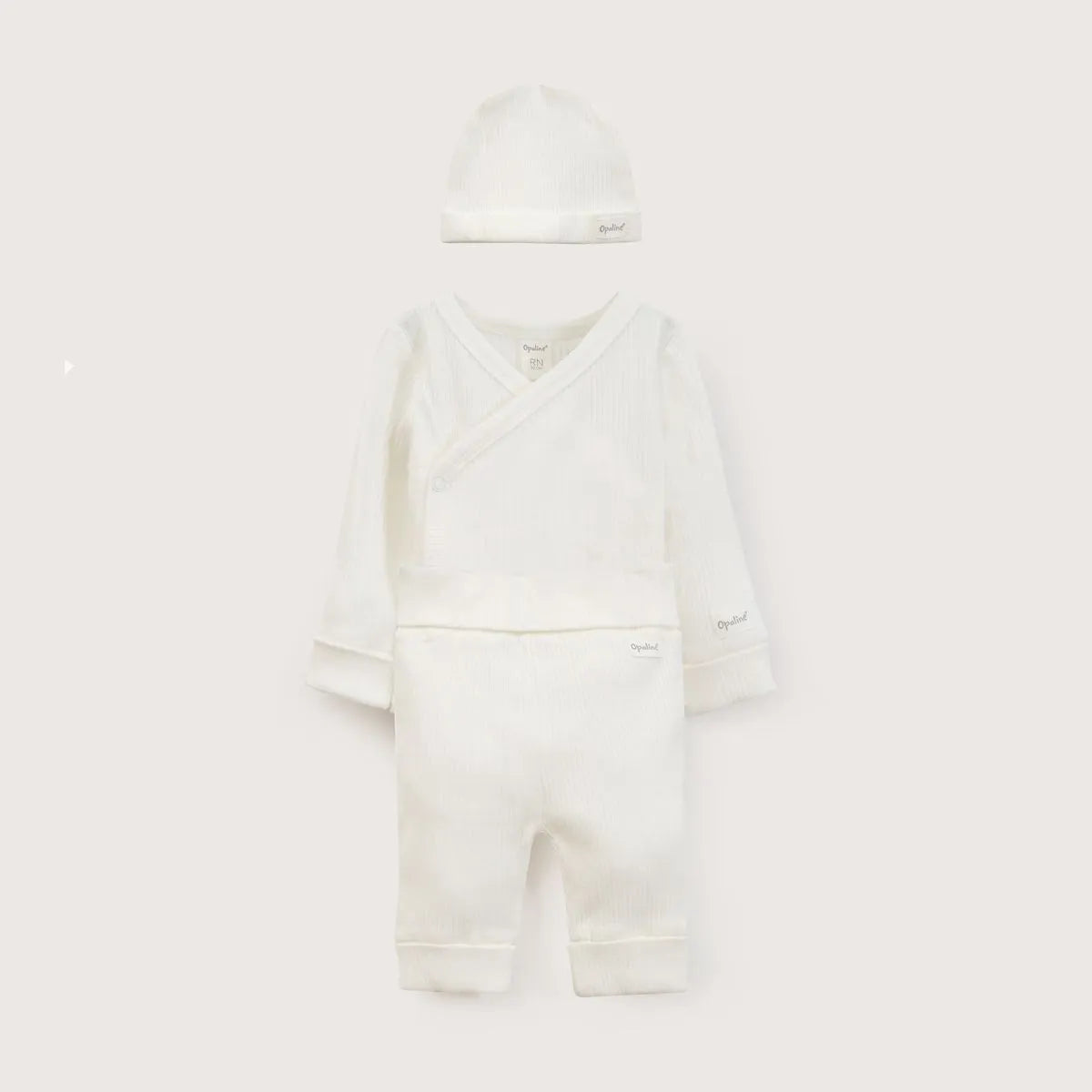 Conjunto Bebe Unisex Blanco - PM