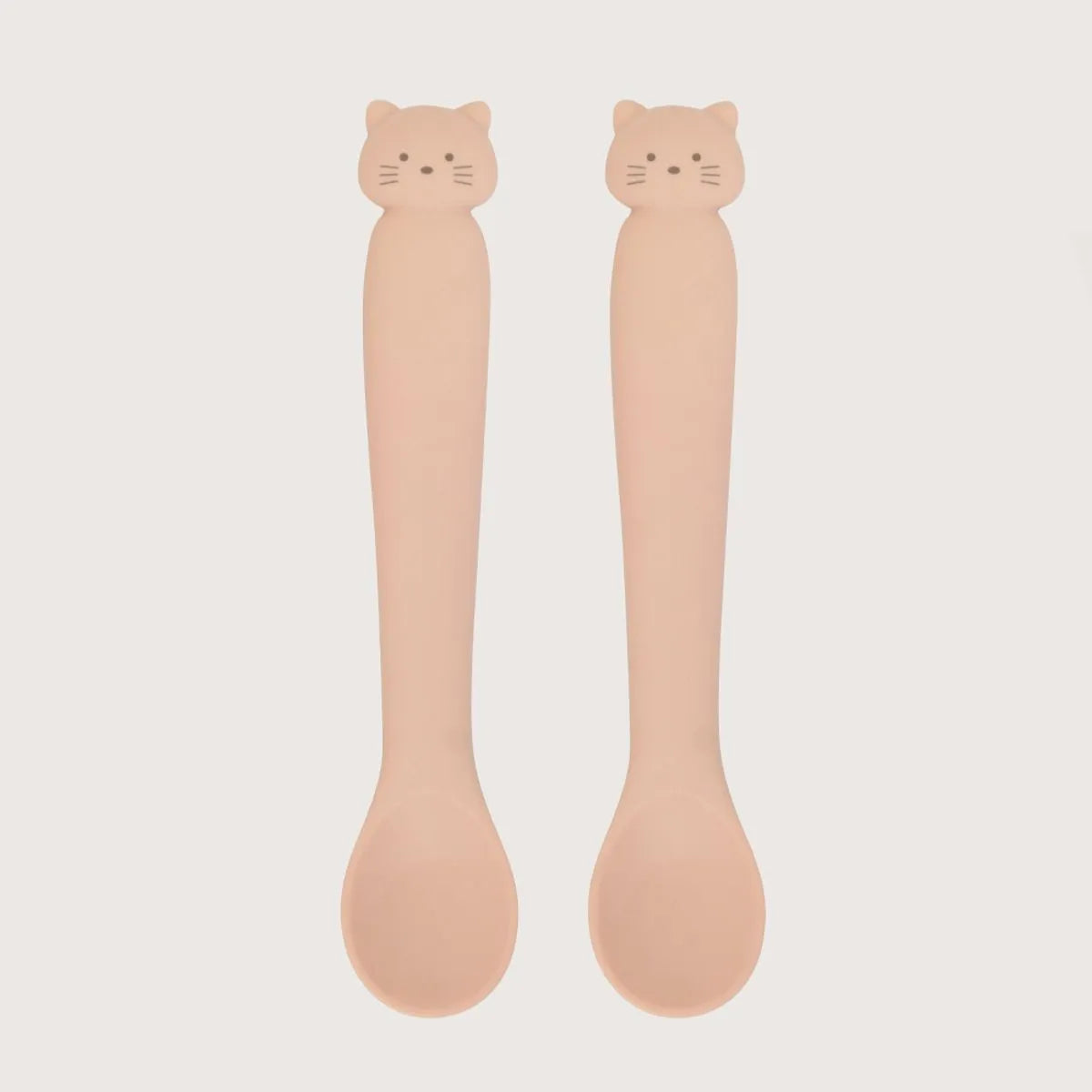 Set 2 cucharas gato rosado