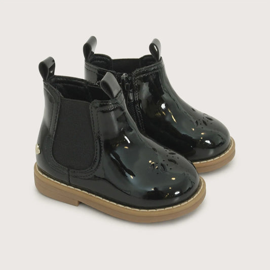 Botín Casual Negro Niña