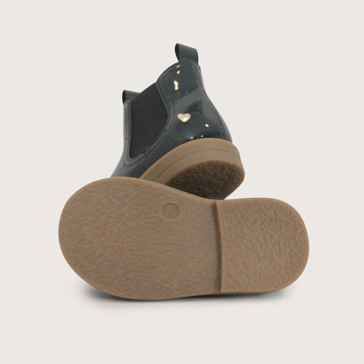 Botín Casual Negro Niña