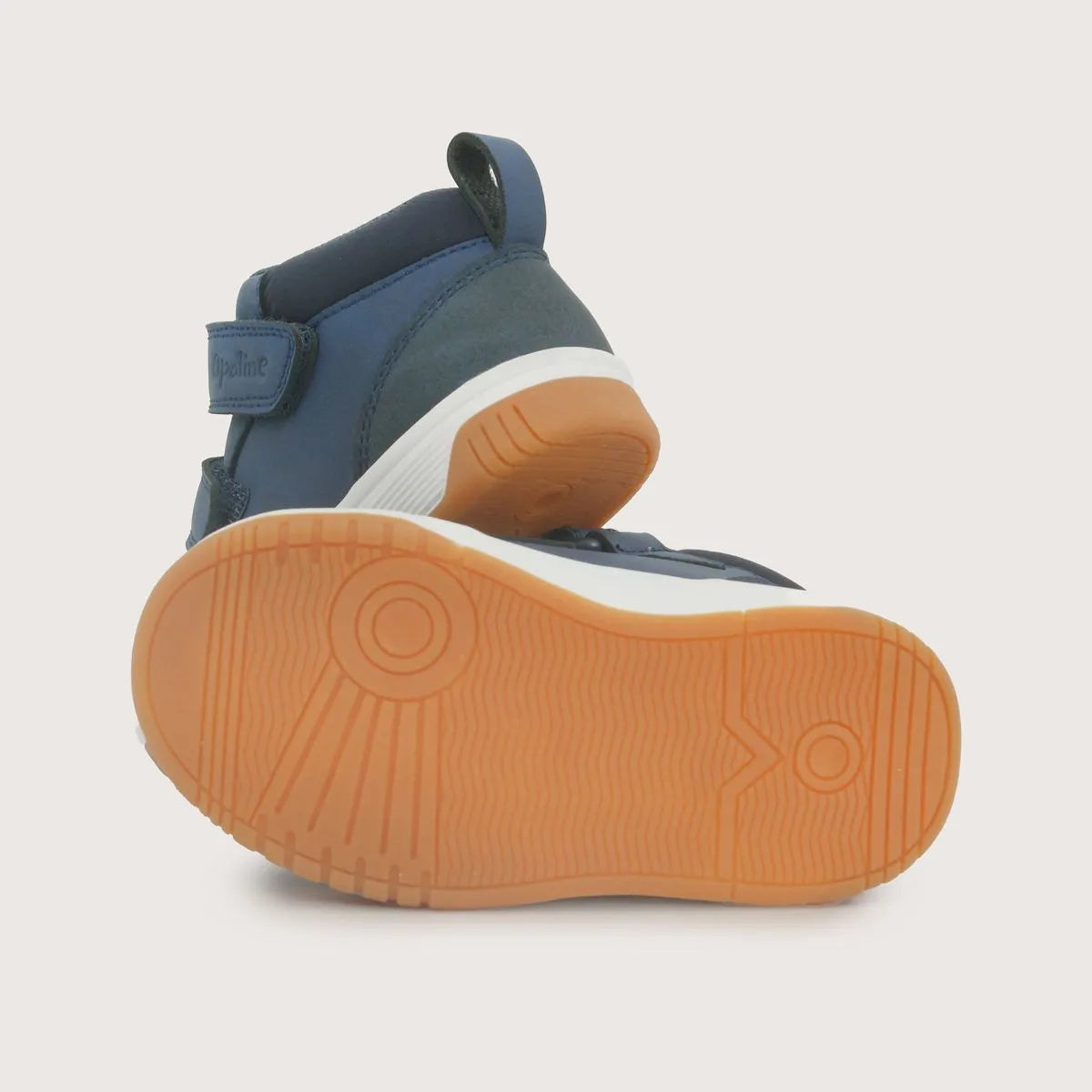 Botín Doble Velcro Azul Niño