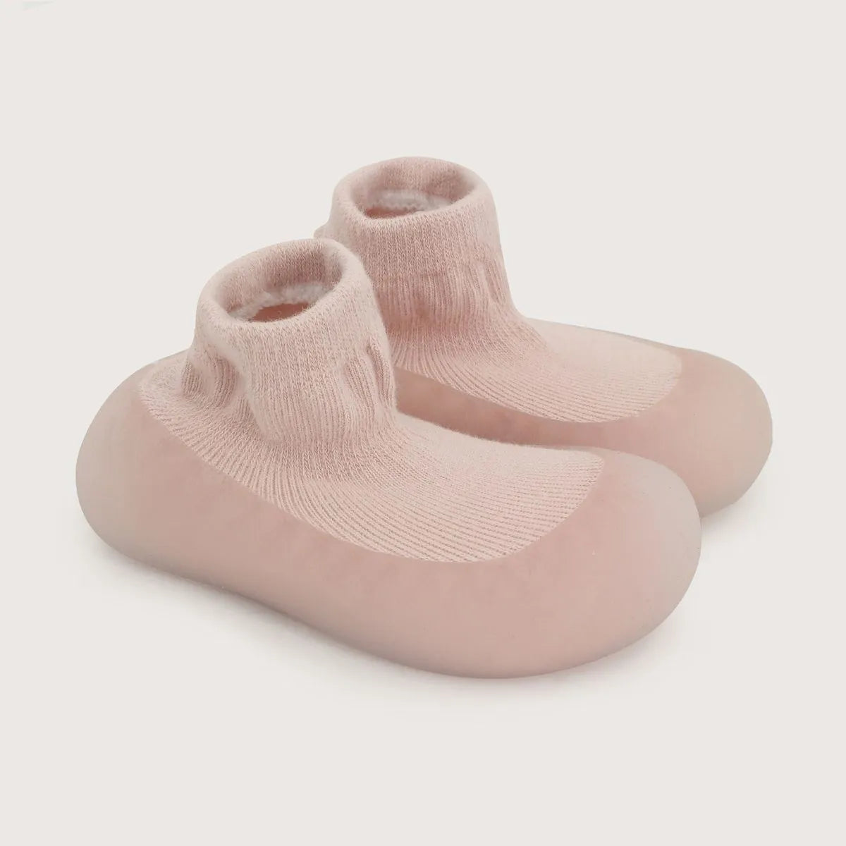 Pantufla Primeros Pasos Rosado Suela De Goma Niña