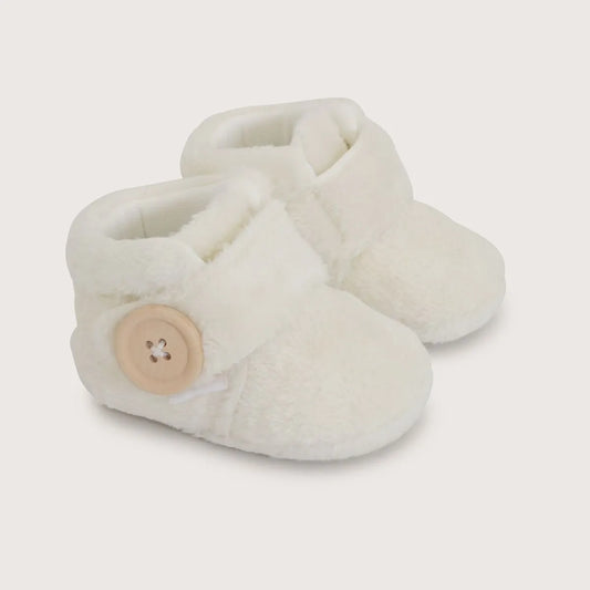 Pantufla Blanco Bebé Unisex